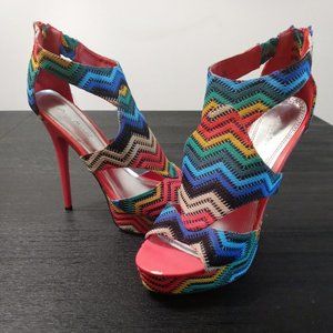 Anne Michelle Print Shoes